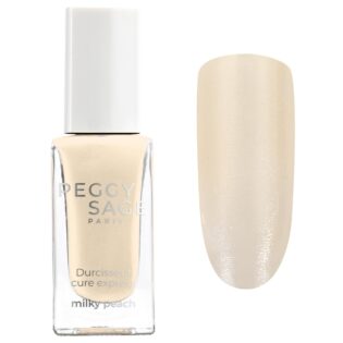 Cure Express nail hardener-θεραπεία νυχιών milky peach | PEGGY SAGE