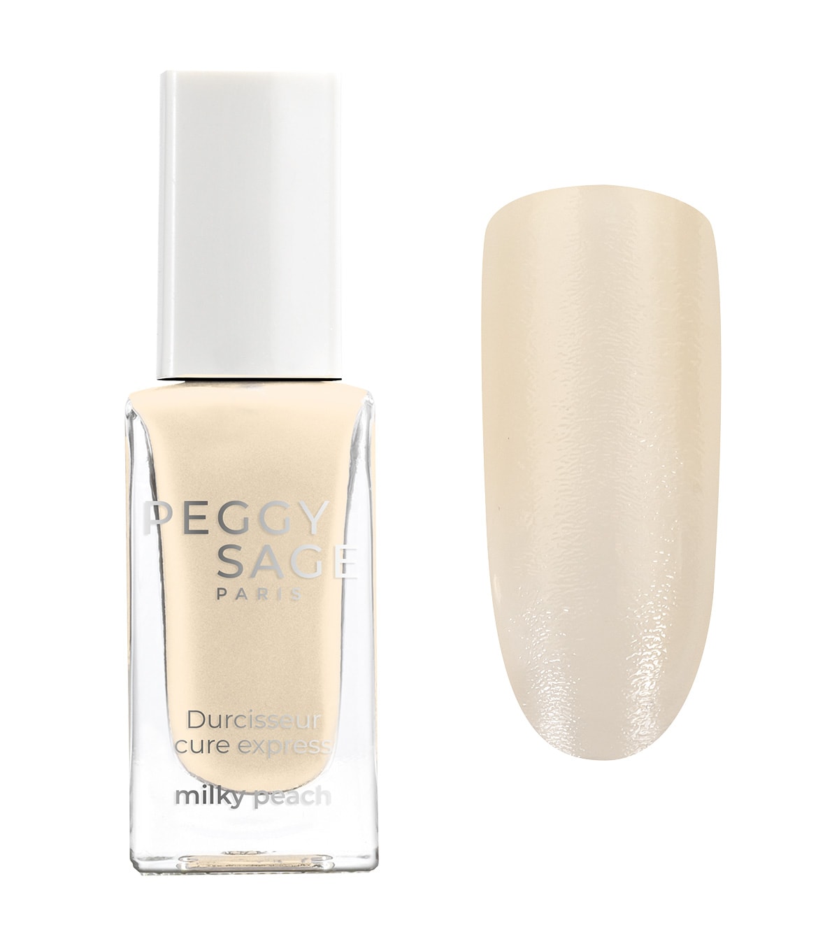 Cure Express nail hardener-θεραπεία νυχιών milky peach | PEGGY SAGE