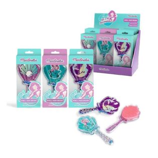 Shell Hair Brush – Βούρτσα Μαλλιών Γαλάζια | Martinelia