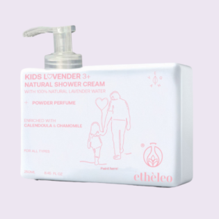 Kids Lovender 3+ Natural Shower Cream